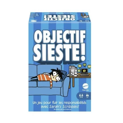 MATTEL Objectif Sieste !  - Jeux de soci&eacute;t&eacute; - 7 ans et + - Jeux  Games