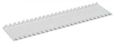 HAGER Obturateur en bande pour coffrets vector IP55 12 modules RAL 7035 gris clair (VZ415)