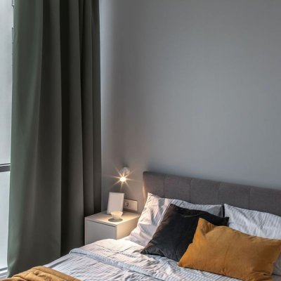 Occultant - Rideau occultant gris anthracite 140x250 - Gris fonc&eacute;