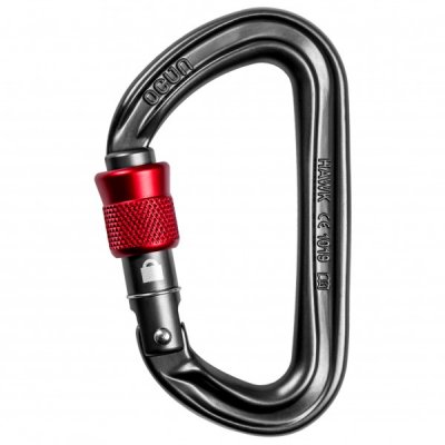 Ocn Hawk Screw - Mousqueton Anthracite Taille unique