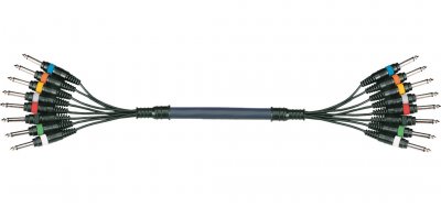 YELLOW CABLE Octopaire 8 Jack Mono 8 Jack Mono 5 M 
