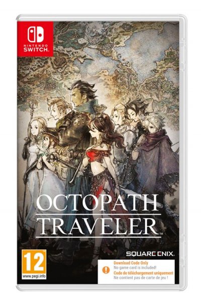 SQUARE ENIX Octopath Traveler Code in a box Nintendo Switch 