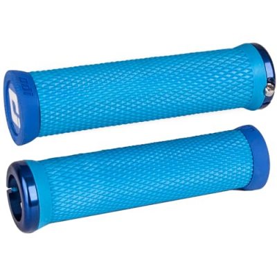 ODI  Elite Motion V2.1 VTT Poign&eacute;es de verrouillage  bleu/bleu