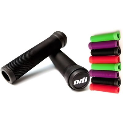 ODI  F01LSBU Poign&eacute;es longneck de BMX ST - Violet - Taille: 143 mm