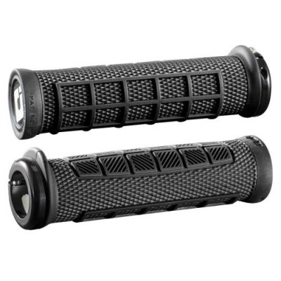 ODI LONGNECK ODI Poign&eacute;es VTT Elite Pro Lock on Noir MTB Unisexe, 32-130 mm