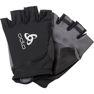 ODLO  Gant v&eacute;lo Active Road Gloves Short Black Homme Noir taille L