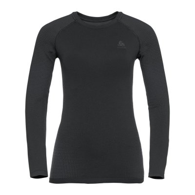 ODLO  Performance Chaud Eco Sweat Black - New  Graphite Grey XS