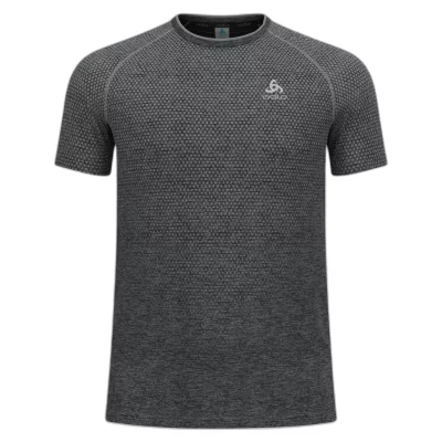 ODLO  Ts Crew Neck S/s Essential Seamless - Gris - taille XL 2024
