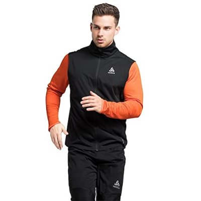 ODLO  - Vest Zeroweight Warm - Gilet de running taille S, noir