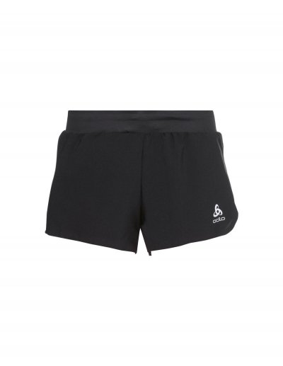 ODLO  - Women's 2-In-1 Shorts Zeroweight 3'' - Short taille L, noir