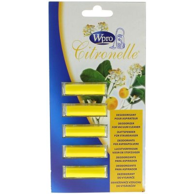 WPRO Odorisants citronelle par 5 484000008624 pour Aspirateur 