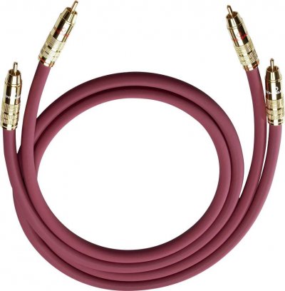 OEHLBACH  2044 NF 214 Master Set C&acirc;ble 2x 0,70m Bordeaux