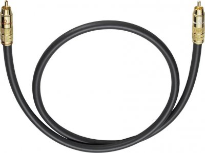OEHLBACH  204501 NF 214 C&acirc;ble subwoofer 1m Anthracite