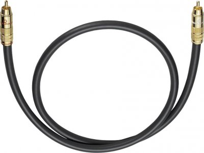 OEHLBACH  204504 NF 214 C&acirc;ble subwoofer 4m Anthracite