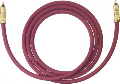 OEHLBACH  20543 NF 214 C&acirc;ble Subwoofer 3m Bordeaux