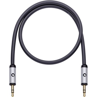 OEHLBACH  60013 i-Connect C&acirc;ble 3,5mm jack/jack 1,50m Noir