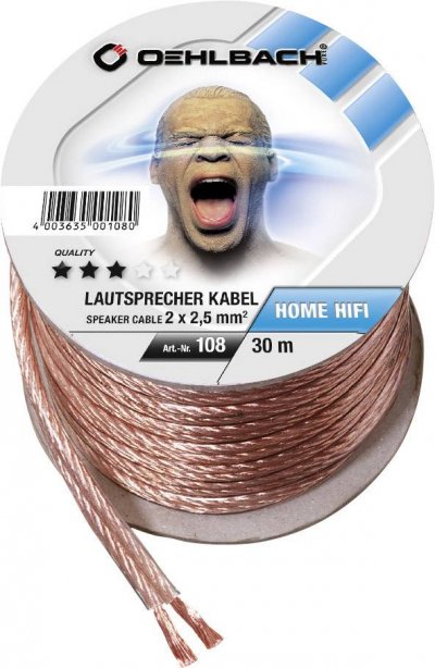 OEHLBACH  D1c108 30 M Speaker Cable Clair