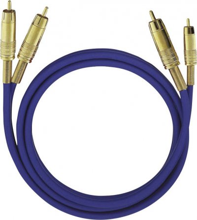 OEHLBACH  D1c2038 5 M Rca Cable Bleu