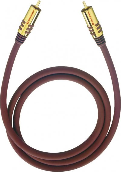 OEHLBACH  D1c20533 3 M Subwoofer Cinch Cable Rouge