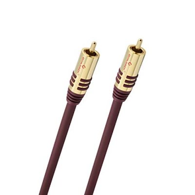 OEHLBACH  D1c20535 5 M Subwoofer Cinch Cable Rouge