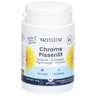 OEMINE  chrome pissenlit 60 g&eacute;lules