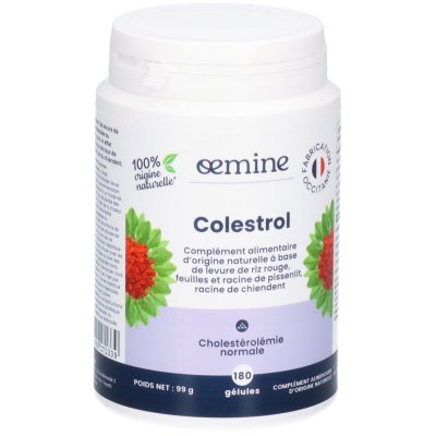 OEMINE  Colestrol 180 G&eacute;lules - Pot 180 g&eacute;lules