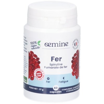 OEMINE  Fer 60 Capsules - Pot 60 capsules