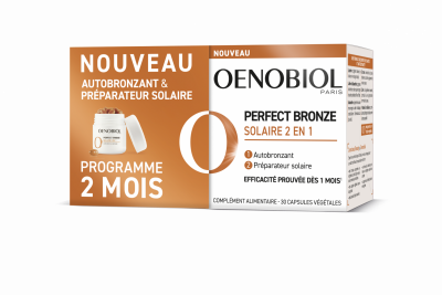 OENOBIOL  Perfect Bronze Solaire 2 en 1 2x30 Capsules