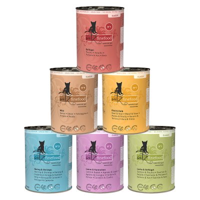 CATZ FINEFOOD Offre d'essai mixte  6 x 400 g - lot 1