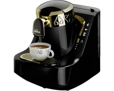 ARZUM OK008-B Cafeti&egrave;re moka or, noir Nombre de tasse=2 