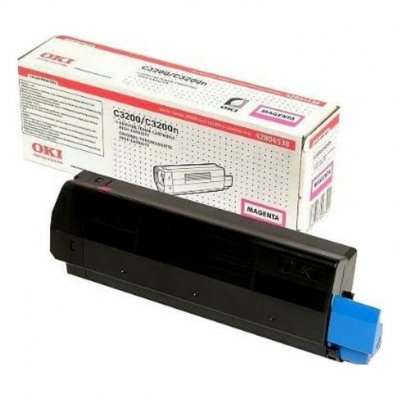 OKI  42804538 Cartouche de toner haute capacit&eacute; 1 x magenta C3200/C3200N 3000 pages