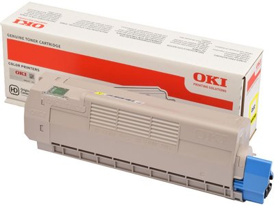 OKI  C612 Toner Jaune Original 46507505