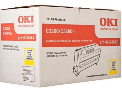 OKI  - Jaune - kit tambour - pour C3200, 3200 Design, 3200n