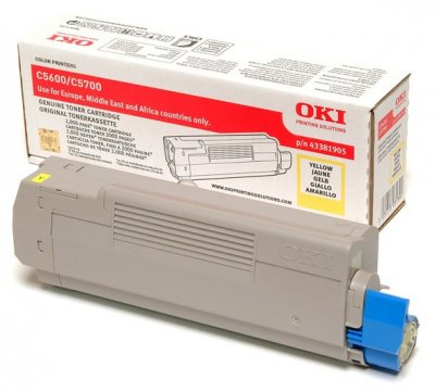 OKI  Toner jaune Original 43381905