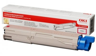 OKI  Toner magenta Original 43459330