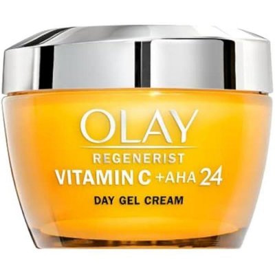 OLAY  Vitamine C + Aha24 Gel de Jour Illuminateur Cr&egrave;me Visage 50 ml