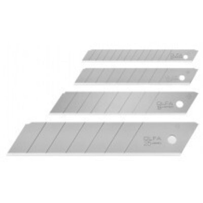 OLFA  10 lames  AB-10B, Acier Inoxydable, acier, 8 x 0,9 x 0,1 cm