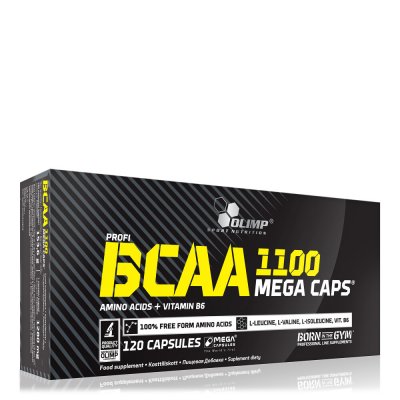 OLIMP SPORT NUTRITION  BCAA 1100 Mega 120 Capsules