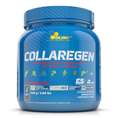 OLIMP SPORT NUTRITION  Collaregen M&eacute;lange de Prot&eacute;ine Orange 400 g