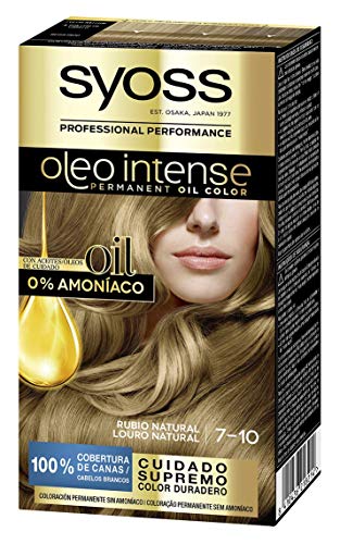 SYOSS OLIO INTENSE tinte sin amoniaco #7.10-rubio natural