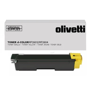 OLIVETTI  B0949 Cartouche de toner 1 pi&egrave;ce(s) Original Jaune