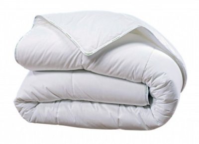 OLYMPE LITERIE  - Couette sweetness 200x200 cm Laine pure - Blanc