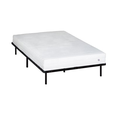 OLYMPE LITERIE  Ensemble EGIO 160x200 cm Matelas Latex Like + Sommier M&eacute;tal Ferme