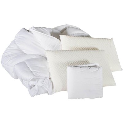 OLYMPE LITERIE  - Pack Prot&egrave;ge matelas + Couette + Oreiller 160x200 cm