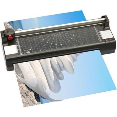 OLYMPIA  A 340 Combo Din A3 Laminator Rotary Trimmer Noir