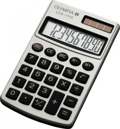 Olympia LCD1000P Calculatrice Orange