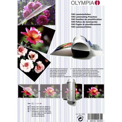 OLYMPIA  - Pack de 100 - transparent - pochettes plastifi&eacute;es