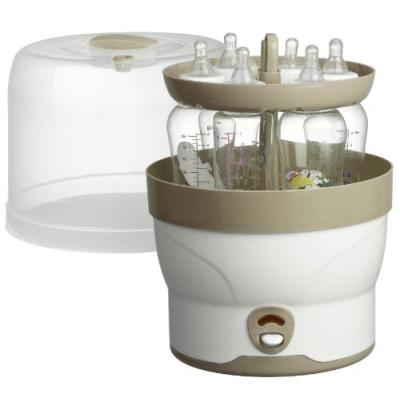 HELLY Olympia St&eacute;rilisateur de Bib&eacute;rons &agrave; Vapeur &Eacute;lectrique Blanc, Beige