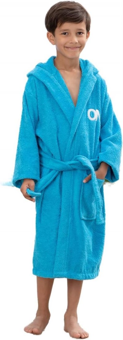 CTI OLYMPIQUE MARSEILLAIS Om 1899 Peignoir, Bleu, 6-8 Ans