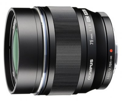 OLYMPUS  Objectif M.ZUIKO ED 75 mm f/1.8 Noir